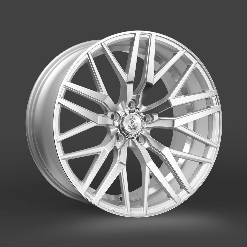 NEW 20" AXE EX30 ALLOY WHEELS IN SILVER POL, DEEP CONCAVE, WIDER 10" REAR
